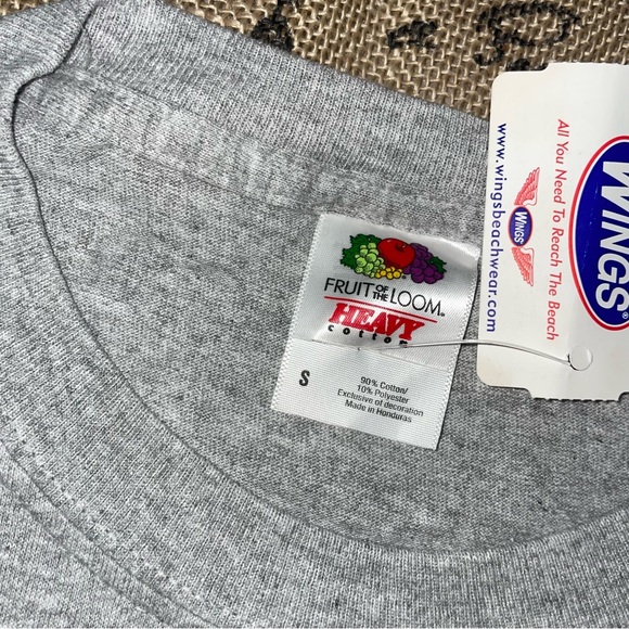 Fruit Of The Loom NWT! South Beach Florida Heather Gray Tshirt Size S - Picture 6 of 10